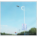 hot sale factory pricing single arm galvanized 10m street light pole for road lighting